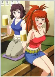 Poster Print Anime My-Hime Double Sided Original 2007 Promo Art