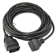 33 Feet/10 M OBD2 OBDII 16 Pin Car Male to Female Extension Cable Diagnostic Extender 16PIN Male to Female Connector Black