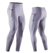 Men's Running Pants Compression Tights Leggings Pocket Elastic Waistband Leggings Outdoor Sports Outdoor Athletic Fall Quick Dry Lightweight Soft Marathon Run