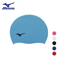 在飛比找樂天市場購物網優惠-MIZUNO SWIM 矽膠泳帽 游泳帽 防水泳帽 成人泳帽