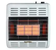 Empire HearthRite HRW18MN 18000 BTU Infrared/Radiant Vent Free Gas Heater - Nat