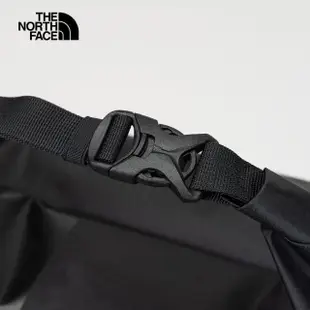 【The North Face 官方旗艦】北面男女款黑色捲蓋式多功能休閒單肩包｜7WCFJK3