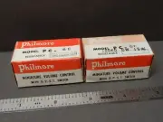 Philmore Miniature Volume Controls PC-68 (1 Meg CW) PC-66 (100K CW) NOS DPST Swi