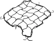 Elastic Bungee Cargo Net for Camping Cart Durable Motorcycle Trolley Cover Lightweight Mesh Design with Capacity for Secure Transport of Gear and Luggage