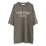 [Fear Of God Essentials] Fear Of God Essentials Lettering T-shirt S GREY