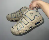 在飛比找Yahoo!奇摩拍賣優惠-NIKE Air More Uptempo 96 QS 淺棕