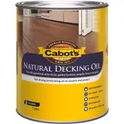 Cabot's Natural Decking Oil for Exterior Timber 1 Litre