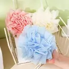 Bath Loofah Sponge Dense Foam Bath Shower Pouf for Travel Bathroom Personal
