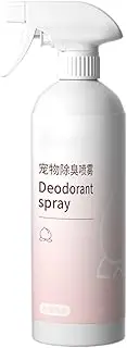 Dog Deodorizer Spray - 500ml Dog Refresher Spray,Pet Accessory, Long-Lasting Fruits Scent Deodorizing Mist For Sofa Cat Litter Box Puppy Furniture Bedding