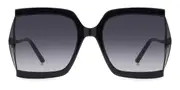 Carolina Herrera HER 0216/G/S Asian Fit 2M2/9O Women’s Sunglasses Black Size 61