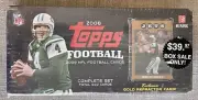 2008 Topps Football Complete Set - Gold Refractor Brett Favre - 5 Extra Rookies