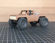 Axial SCX24 Chevy 1/24 Scale Body 132mm (C10, JLU, Bronco) RC Crawler Truck