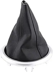 Gear Shift Boot Cover,Car Black Manual Transmission Shift Lever Frame Boot Cover Fit for Suzuki Swift SX4 2005-2010