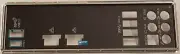 ASUS I/O IO SHIELD BLENDE WS C422 SAGE/10G