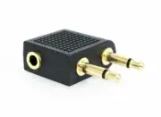Original Blue Mo-Fi 2-Prong Airplane Connector - MoFi Two-Prong Adapter