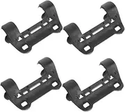 SOESFOUFU Adjustable Bike Pump Bracket Secure Clip 4pcs Set Easy Installation for Biking Portable Safe for Inflation