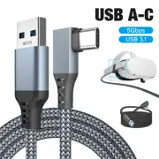 3/5/6m USB 3.1 Gen 2 to USB C Cable for VR Headset and Gaming PC Oculus Quest 2