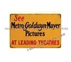 Metro-Goldwyn-Mayer Pictures metal tin sign indoor bedroom ideas
