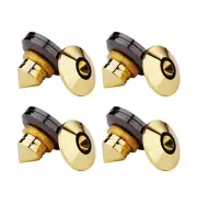 4*Shockproof Speaker Spike Copper Stand Feet Cone Base Pads Stick-on Mat B