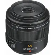 Panasonic Leica 45mm f/2.8 DG Elmarit Macro Lens