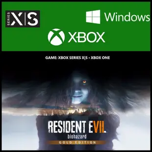 ✚正版序號✚中文 黃金版 PC XBOX 惡靈古堡7 Resident evil 7 biohazard WIN10