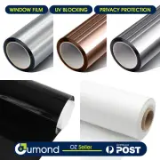 UV Blocking Window Film Privacy Glass Tint One Way Mirror/Blackout/Frosted White