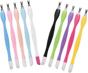 ADOCARN Forks Trimmers Set 15pcs Nail Care Tools Nail Clippers Scissors Smooth Handle for Home Salon Random