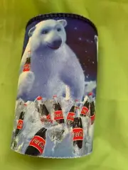 Coca-Cola Brand Can Cooler Polar Bears New In Original Packaging