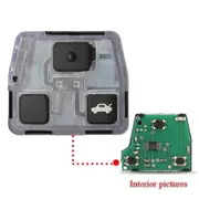Smart Remote Control Car Key 433MHZ 4C Chip For Toyota Yaris Avensis Corolla Carina ETC P/N: 89071-05010 Fob TOY47 only circuit board