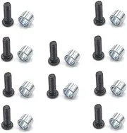 10 Set SSD Solid Stated Hard Drive Screw with Srew Ring Replacement Compatible with PS5 SSD Screw and Ring Replacement Repair Accessories