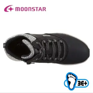 Moonstar 女款3E寬楦時尚防水防滑防臭抗菌中筒靴 登山鞋 健行鞋 SUFGL797