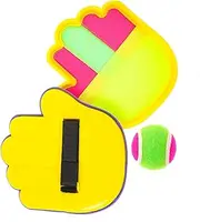 BESPORTBLE 1Set Outdoor Sticky Ball Educational Throwing Catching for Develops Hand Eye Coordination Strength for Parties Beach Backyard Fun Present for Boys
