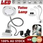 Flexible USB Clamp Clip On LED Lights Reading Table Desk Bed Bedside Night Lamp