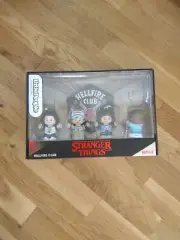 BRAND NEW! COLLECTOR LITTLE PEOPLE STRANGER THINGS HELLFIRE CLUB 4-FIGURE SET!
