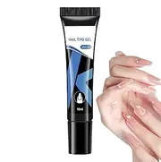 Gel Nail Polish - Extra Strong Glue Base Coat & Building Gel,Multifunctional Fingernail Polish Base, Long Lasting Tips Art Design Tools for Women, Girls