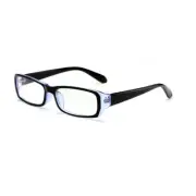 Women's Reading Glasses Black Plastic Frame Spectacles +6.50 +7.00 +7.50 +8.00