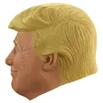 萬聖節頭套面具 美國總統特朗普頭套萬圣節乳膠人物搞笑頭套川普面具扮演道具