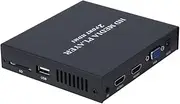 Player Player 2 Ports HDMI HD Player 1080P Boot Automatic Circulation Advertising Demonstration Machine Distributor Code Flow Meter, US Plug