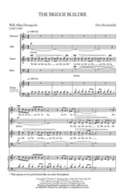 The Bridge Builder Choral SATB a cappella Don Macdonald