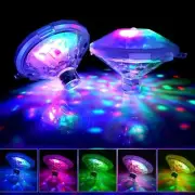 Floating Swimming Pool Lights 7 Colorful Modes Multi-Purpose Bathtub Pool Lights