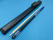 CAROM CUE KOMODO TO PLAY “ LIBRE “ 16.5 oz. with 11.5 mm. Tip. & CASE.