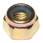 1/4"-28 Zinc Grade 8 Nylon Insert Lock Nuts (50 pcs.)