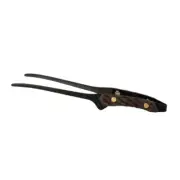 Portable Camping Tongs Outdoor Tourist Tableware Stainless Steel Clip Tong2232