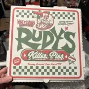 Fright Rags Killer Klowns From Outer Space Pizza Box Set w/Sz XXL T-Shirt