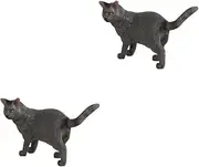 Ipetboom Pcs Artificial Cat Model Home Decor Fake Cat Ornament Unique Photo Prop