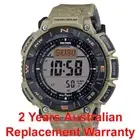 CASIO PROTREK PRG-340 TRIPE SENSOR SOLAR MAN WATCH PRG-340SC-5 BEIGE 2Y WARRANTY