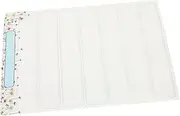 HOODANCOS Magnetic Schedule Board Sticker for Refrigerator Reusable Whiteboard Calendar for Kitchen Organization Wipeable Surface for Meal Planning Reminders