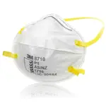 3M 8710 粉塵專用口罩 (單片) 頭戴式 拋棄式 防塵口罩 碗型口罩 工業口罩 建築裝潢、工地、電子加工