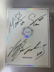 Mamamoo Gogobebe autographed albums are on sale