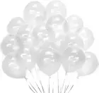 Clear Balloons 5 Inch 50Pcs Transparent Party Balloon Mini Balloons for Wedding